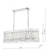 Entwine 10 Light Bar Ceiling Pendant Polished Nickel and Crystal-4