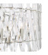 Entwine 8 Light Ceiling Pendant Polished Nickel and Crystal-7