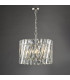 Entwine 6 Light Ceiling Pendant Polished Nickel and Crystal-8