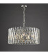Entwine 8 Light Ceiling Pendant Polished Nickel and Crystal-8