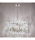 Entwine 8 Light Ceiling Pendant Polished Nickel and Crystal-9