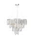 Fuentes 5 Light Ceiling Pendant Polished Chrome and Crystal-1