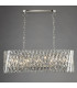Entwine 10 Light Bar Ceiling Pendant Polished Nickel and Crystal-11