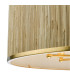 Fenella 8 Light Ceiling Pendant Gold Leaf and Seagrass Shade-7