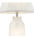Ileana Table Lamp White Glass With Shade-6