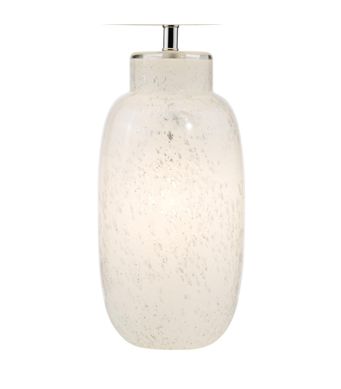 Ileana Table Lamp White Glass With Shade-7