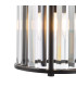 Kiran Ceiling Pendant Satin Black and Crystal-4