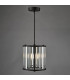 Kiran Ceiling Pendant Satin Black and Crystal-5