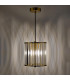 Kiran Ceiling Pendant Natural Brass and Crystal-5