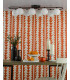 Luana 8 Light Semi-Flush Matt Black and Opal Glass-3