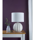 Mavis Ceramic Table Lamp Cream With Shade-3