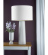 Myla Ceramic Table Lamp White With Shade-2