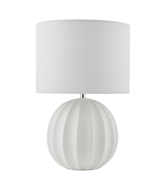 Mavis Ceramic Table Lamp Cream With Shade-5