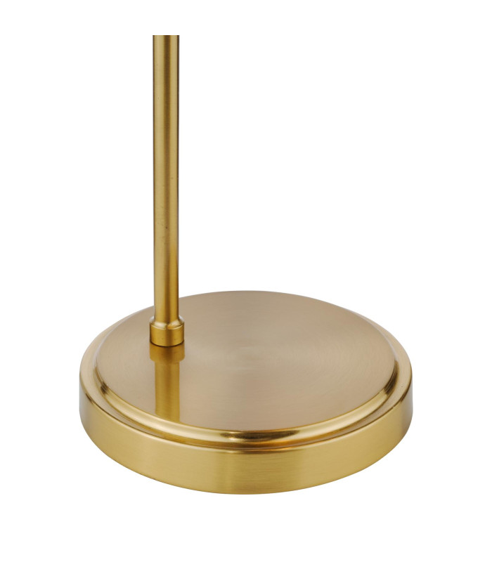 Maude Table Lamp Natural Brass and Ribbed Glass-7