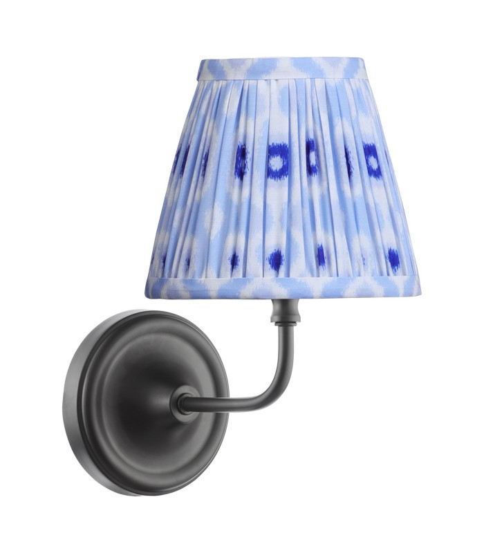 Padme Wall Light Matt Black With Shade-1