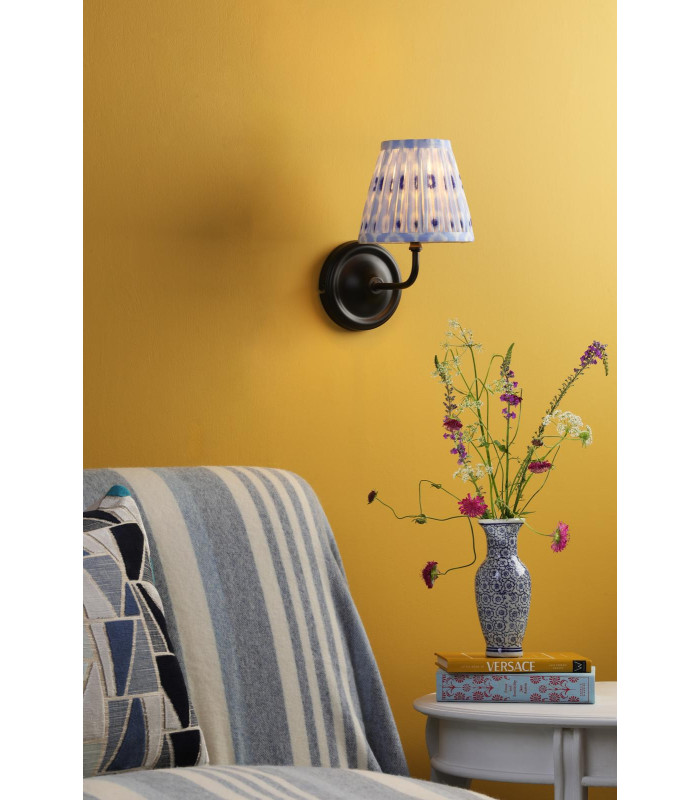 Padme Wall Light Matt Black With Shade-2