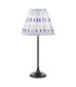 Padme Table Lamp Matt Black With Shade-1