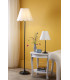 Padme Table Lamp Matt Black With Shade-2