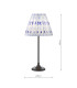 Padme Table Lamp Matt Black With Shade-4