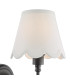 Padme Wall Light Matt Black With Shade-8