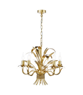 Phaedra 5 Light Ceiling Pendant Gold-1