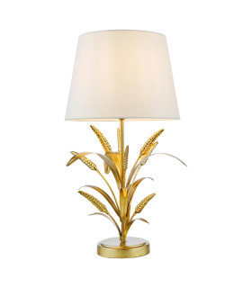 Phaedra Table Lamp Gold With Shade-1