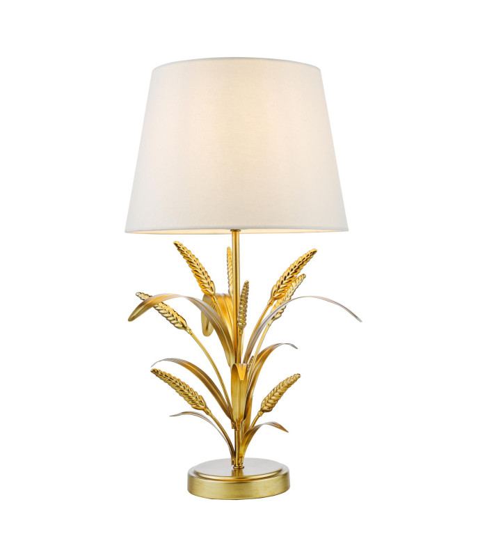 Phaedra Table Lamp Gold With Shade-1