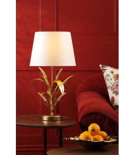 Phaedra Table Lamp Gold With Shade-2