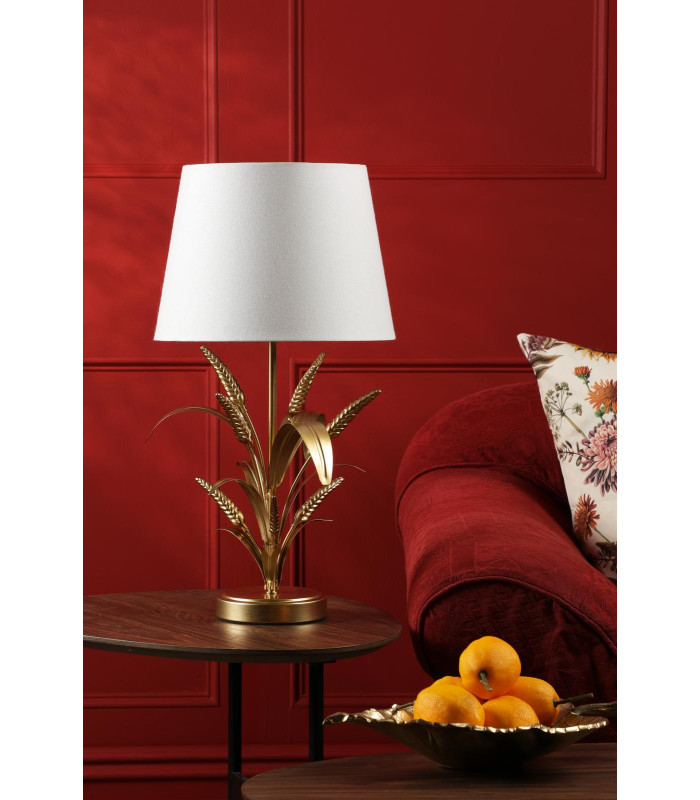 Phaedra Table Lamp Gold With Shade-3