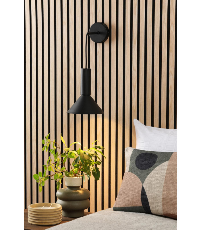 Ragnar Ceiling Pendant/Wall Light Satin Black-2