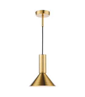 Ragnar Ceiling Pendant/Wall Light Natural Brass-1