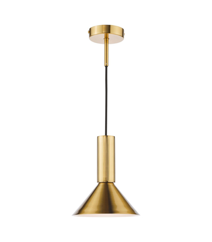 Ragnar Ceiling Pendant/Wall Light Natural Brass-1