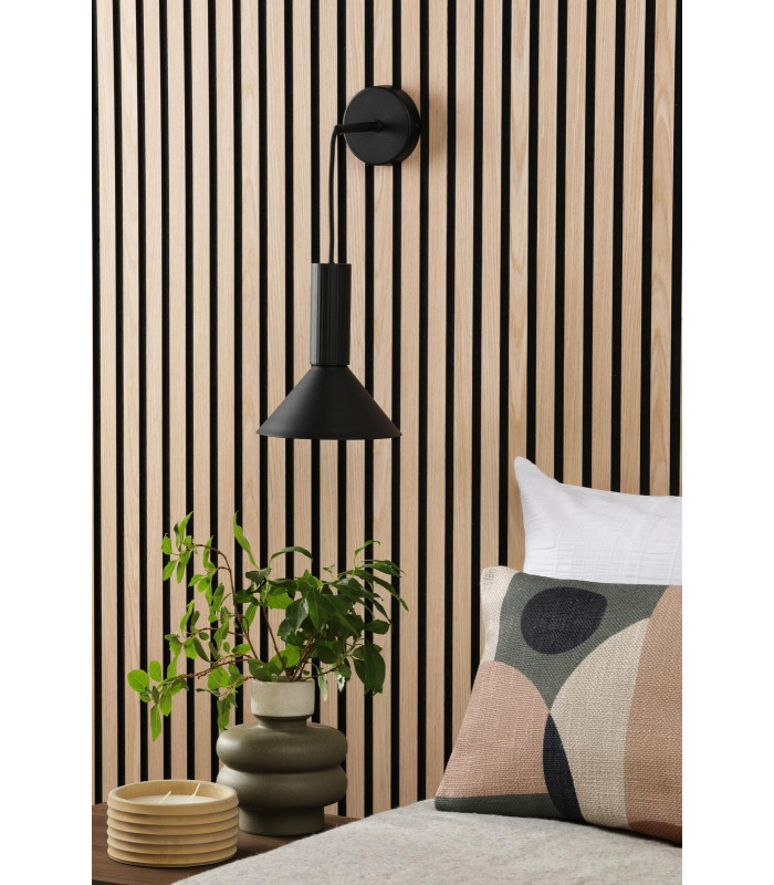 Ragnar Ceiling Pendant/Wall Light Satin Black-3