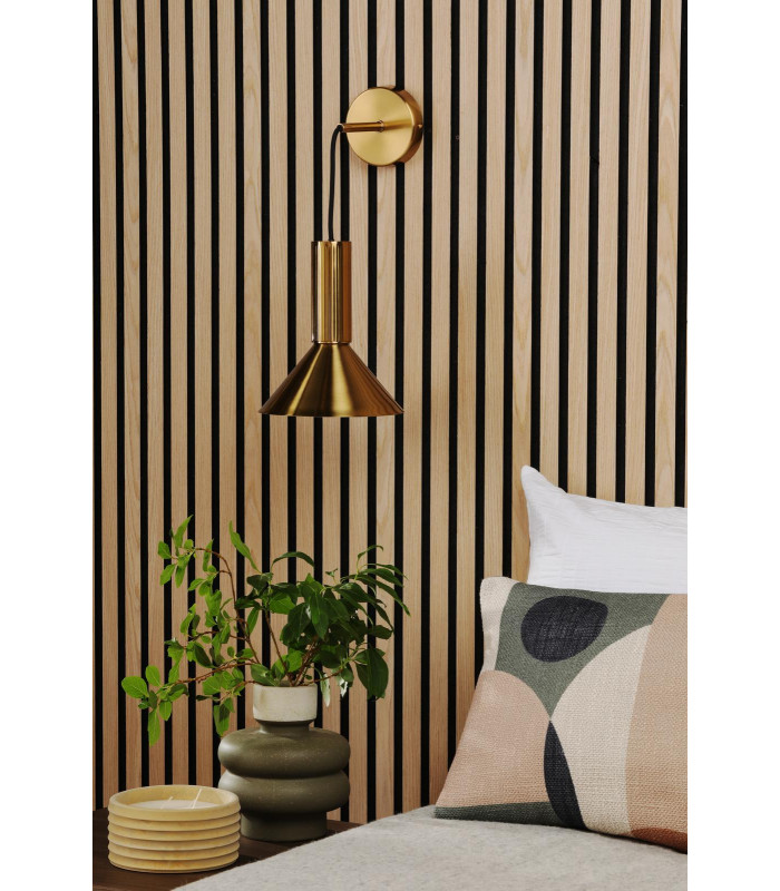 Ragnar Ceiling Pendant/Wall Light Natural Brass-3