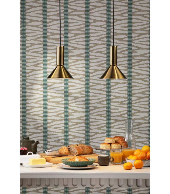 Ragnar Ceiling Pendant/Wall Light Natural Brass-4
