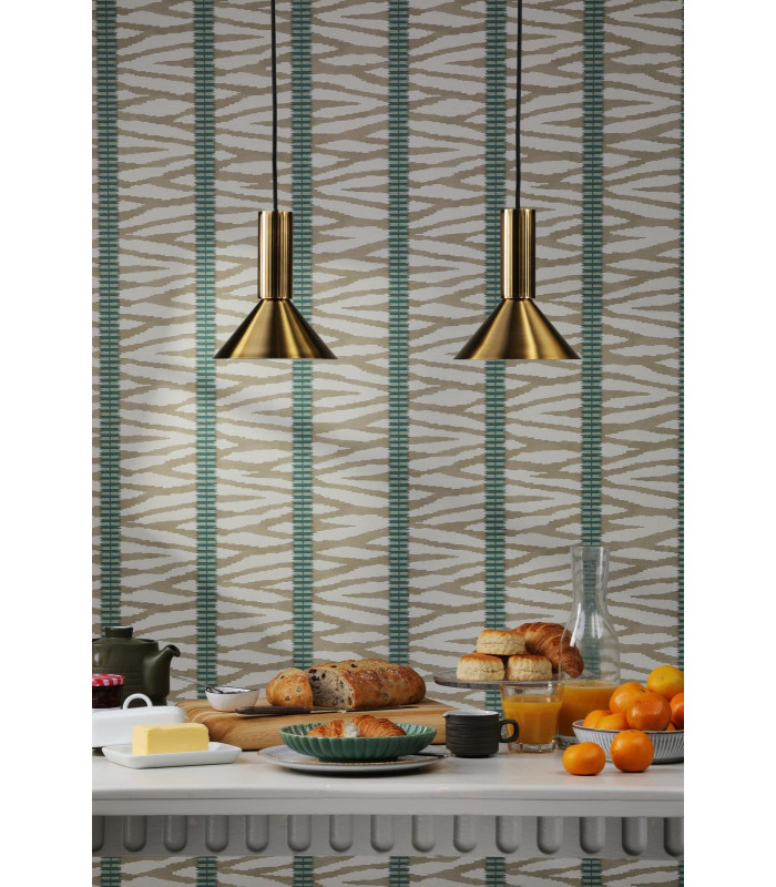 Ragnar Ceiling Pendant/Wall Light Natural Brass-5