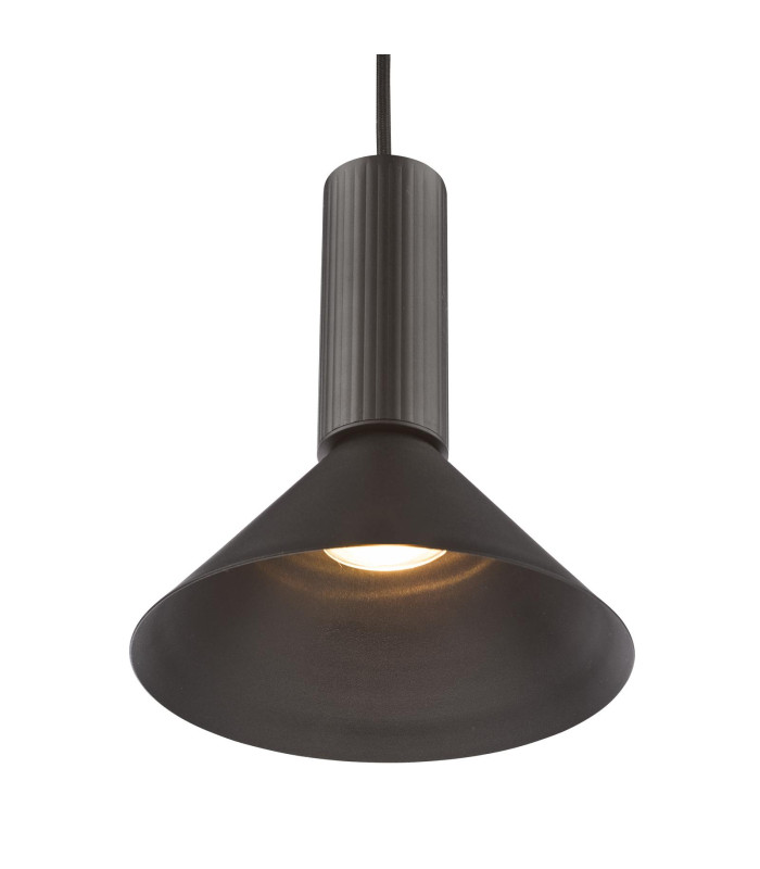 Ragnar Ceiling Pendant/Wall Light Satin Black-10
