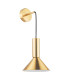 Ragnar Ceiling Pendant/Wall Light Natural Brass-9