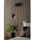 Ramona Ceiling Pendant/Wall Light Matt Black Ombre Glass LED-3