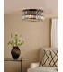 Relena 4 Light Flush Matt Black and Crystal-2