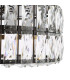Relena 4 Light Flush Matt Black and Crystal-7
