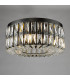 Relena 4 Light Flush Matt Black and Crystal-8