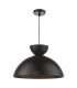 Riya Small Ceiling Pendant Matt Black-1