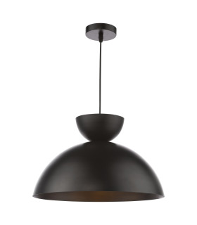 Riya Small Ceiling Pendant Matt Black-1