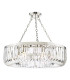 Sigourney 8 Light Ceiling Pendant Polished Nickel and Crystal-1