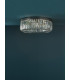 Sigourney 6 Light Flush Polished Nickel and Crystal-3