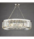 Sigourney 8 Light Ceiling Pendant Polished Nickel and Crystal-8