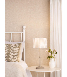 Sosa Table Lamp Matt Taupe With Shade-2
