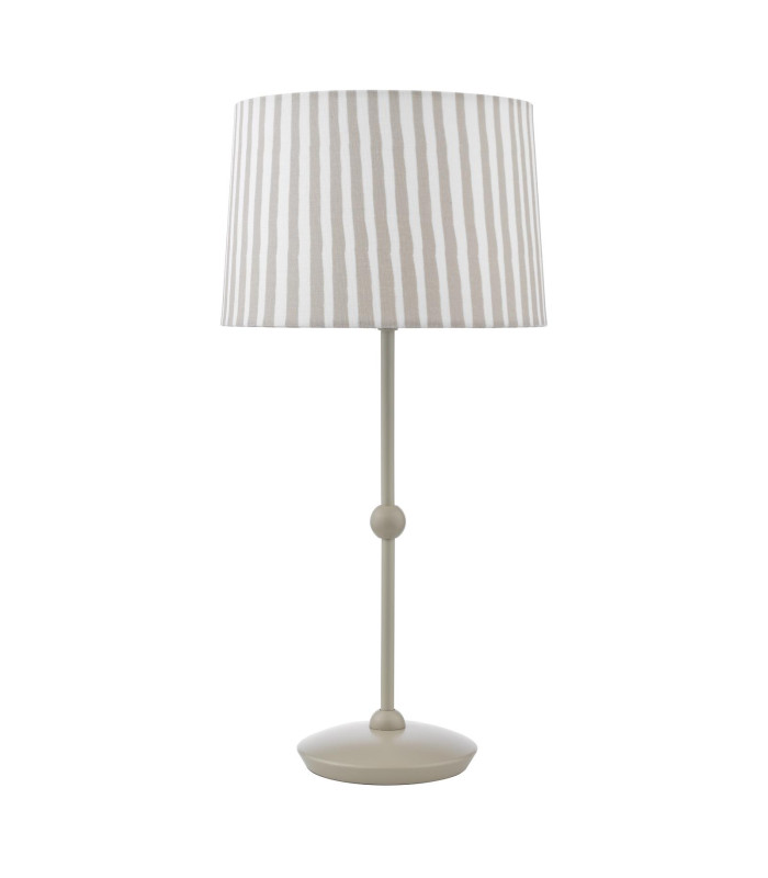 Sosa Table Lamp Matt Taupe With Shade-5