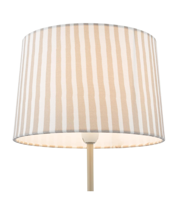 Sosa Table Lamp Matt Taupe With Shade-6